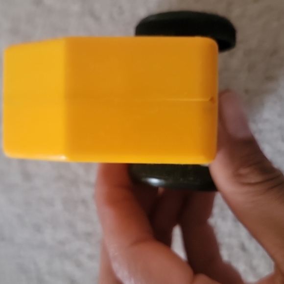 Fisher Price Vintage 1969 Mini Bus Vehicle Little People Yellow - Picture 4 of 7